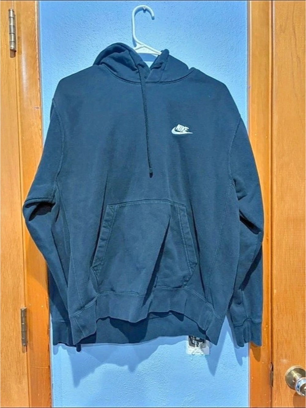 Nike Sportswear Club Fleece Pullover Hoodie Blue